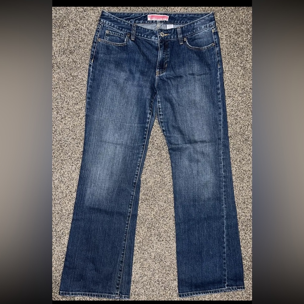 GAP LOW RISE BOOT CUT CURVY JEANS SIZE 10